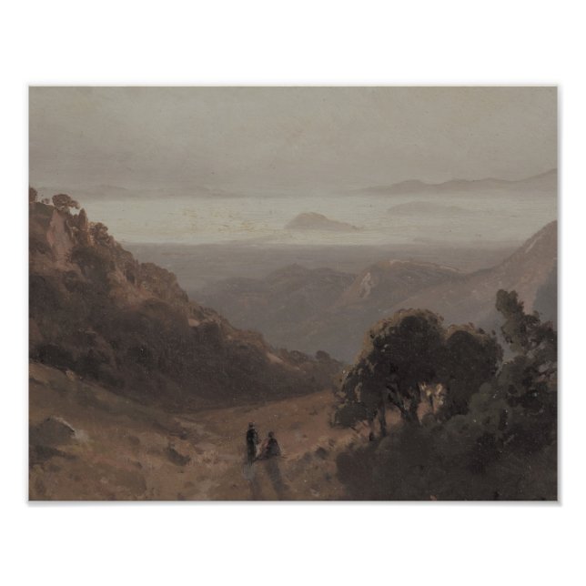 Das goldene Tor von William Keith Fotodruck (Vorne)