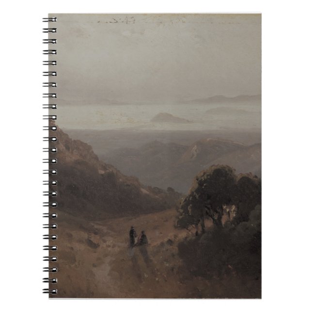 Das goldene Tor von William Keith Notizblock (Vorderseite)