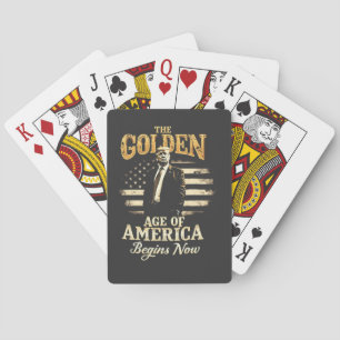 Das goldene Zeitalter Amerikas beginnt jetzt mit T Spielkarten
