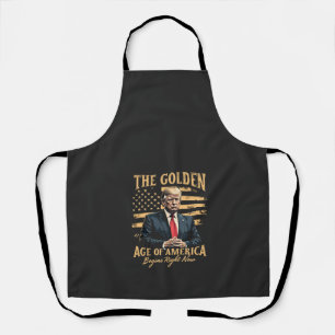 Das goldene Zeitalter Amerikas beginnt jetzt Schürze