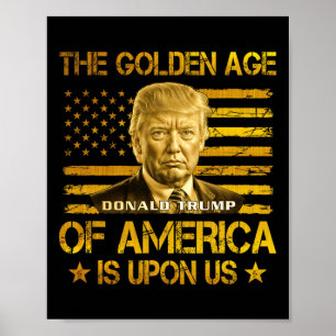 Das goldene Zeitalter Amerikas ist bei uns Lustig  Poster