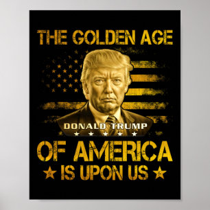 Das goldene Zeitalter Amerikas ist bei uns Lustig  Poster