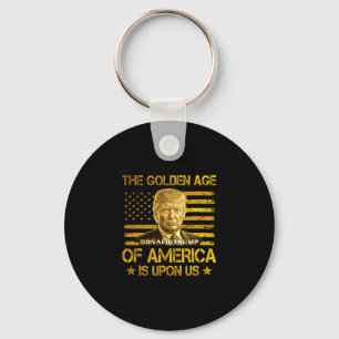 Das goldene Zeitalter Amerikas ist bei uns Lustig  Schlüsselanhänger