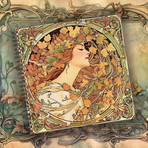 Das goldene Zeitalter der Gnade Art Nouveau Notizbuch