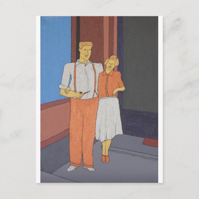 Das goldene Zeitalter des Bliss Postkarte (Vorderseite)