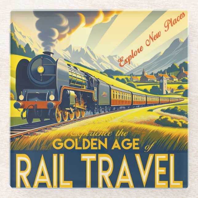 Das goldene Zeitalter Glasuntersetzer (Vorderseite)