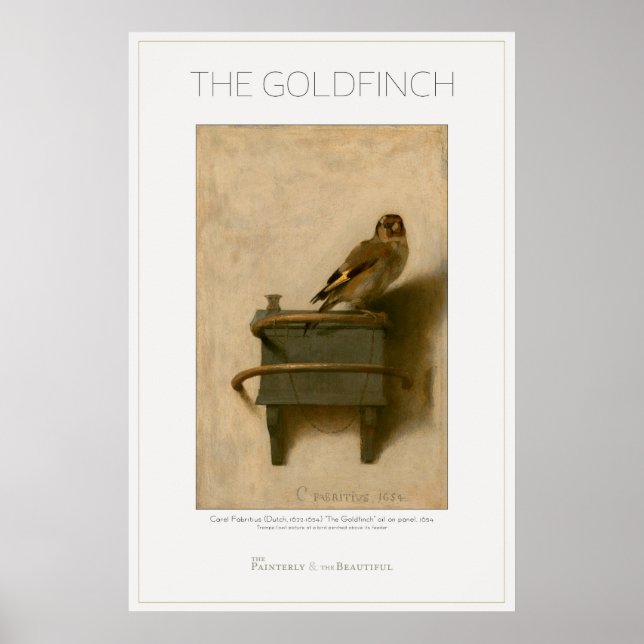 Das Goldfinch-Poster 24x36 Poster (Vorne)