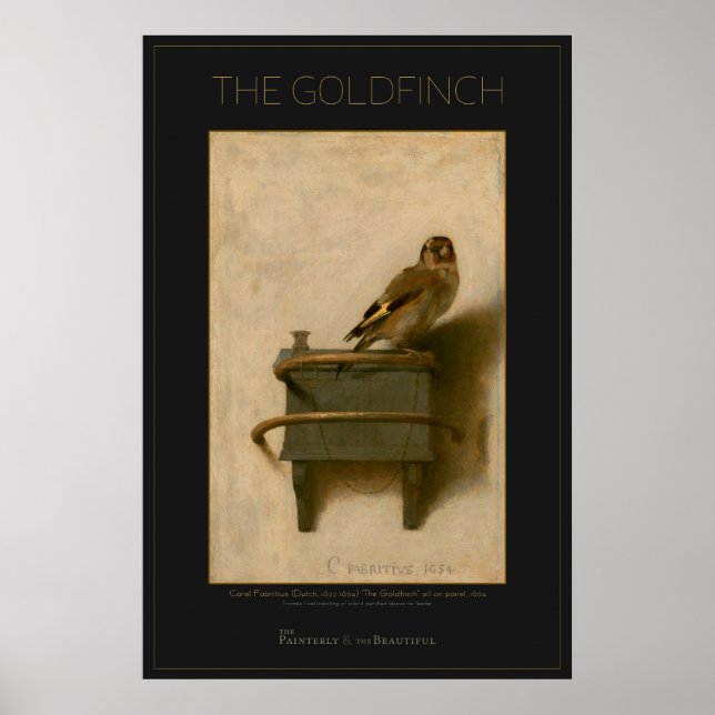 Das Goldfinch-Poster 24x36 Poster (Vorne)