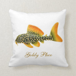 Das Goldy Pleco Fisch-Kissen Kissen