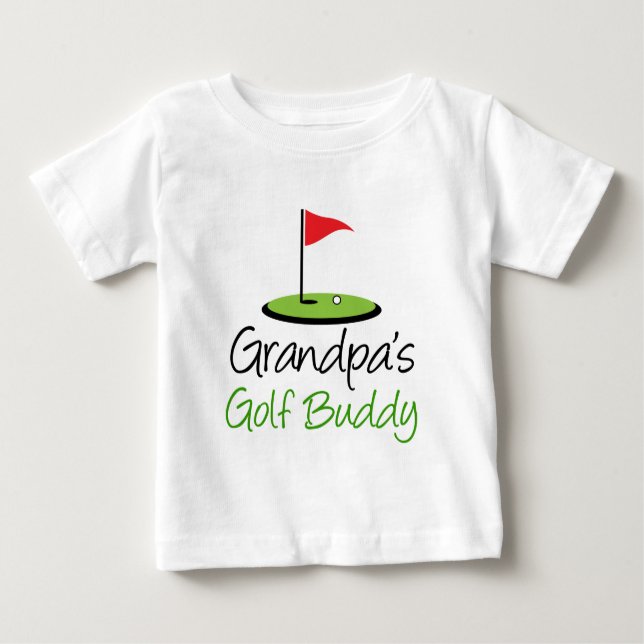 Das Golf-Freund des Großvaters Baby T-shirt (Vorderseite)
