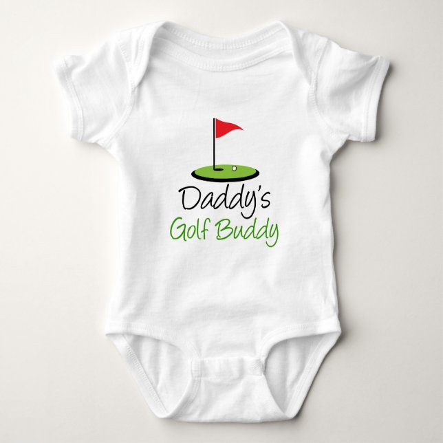 Das Golf-Freund des Vatis Baby Strampler (Vorderseite)
