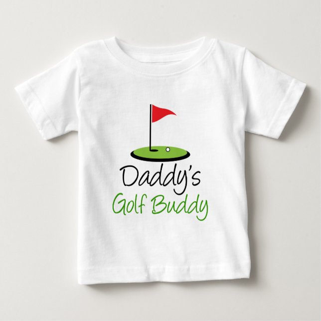 Das Golf-Freund des Vatis Baby T-shirt (Vorderseite)