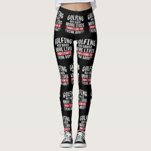 Das Golf spielen hat mehr Leben als i-Sorgfalt Leggings