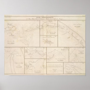 Das Golf von Mexiko Poster