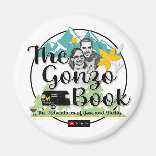 Das Gonzo Book Magnet