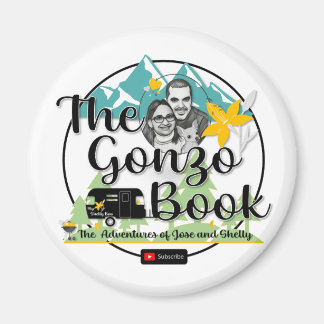 Das Gonzo Book Magnet
