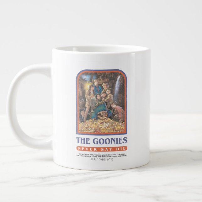 Das Goonies Treasure Anniversary Poster Jumbo-Tasse (Links)