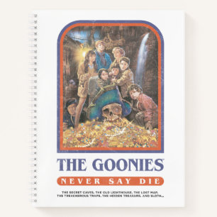 Das Goonies Treasure Anniversary Poster Notizbuch