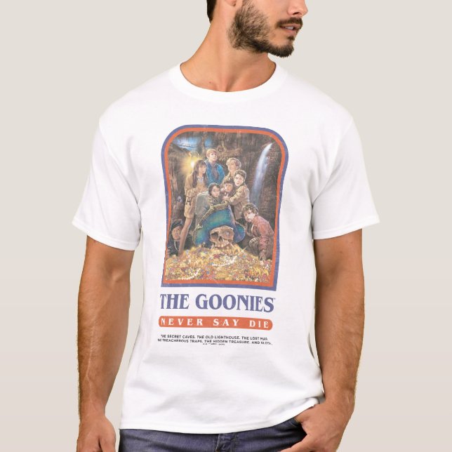 Das Goonies Treasure Anniversary Poster T-Shirt (Vorderseite)