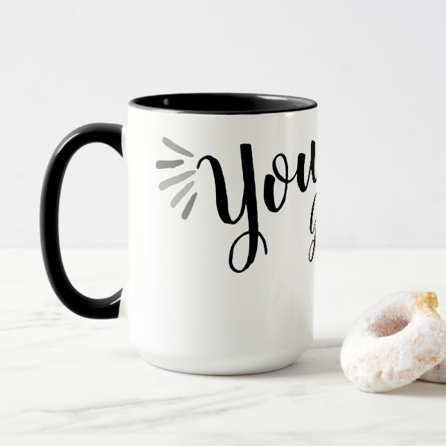 "Das Got du" Energies Tasse (Mit Donut)