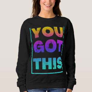 Das Got es am Testtag Vintag C Sweatshirt