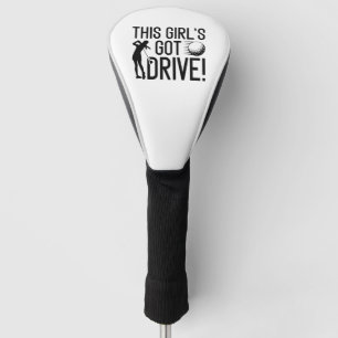 Das Got-Laufwerk dieses Mädchens Golf Headcover