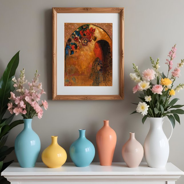 Das gotische Fenster, Odillon Redon Poster (Von Creator hochgeladen)