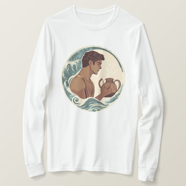 Das Göttliche Aquarius T-Shirt (Design vorne)