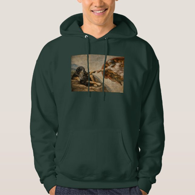 Das Göttliche berühren Hoodie (Vorderseite)