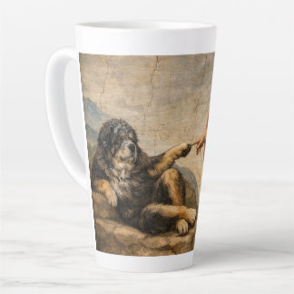Das Göttliche berühren Milchtasse