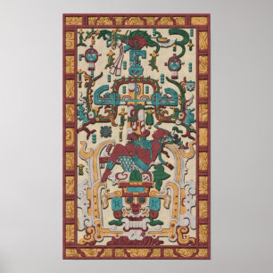 Das Grab des Pacal Poster