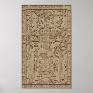 Das Grab des Pacal Poster