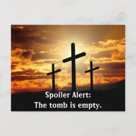 Das Grab ist leer Postkarte