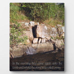 Das Grab Jesu Fotoplatte