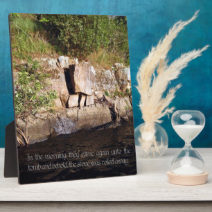 Das Grab von Jesus Canvas drucken Fotoplatte