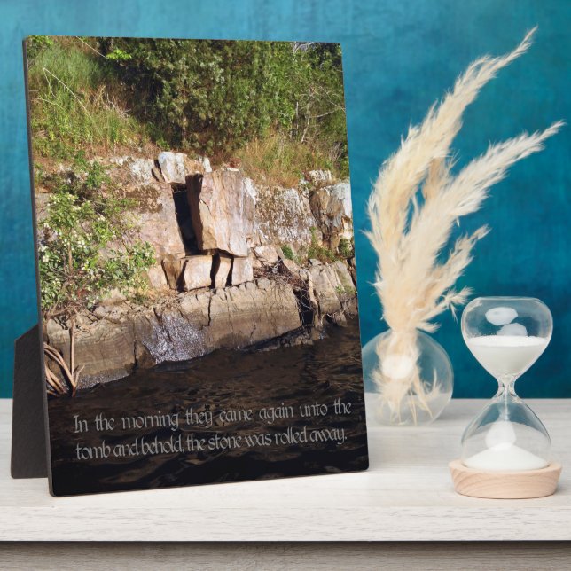 Das Grab von Jesus Canvas drucken Fotoplatte (Seite)