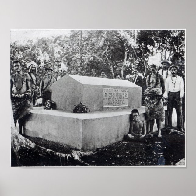 Das Grab von Tusitala Poster (Vorne)