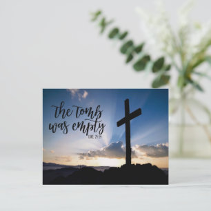 Das Grab war leere Postkarte