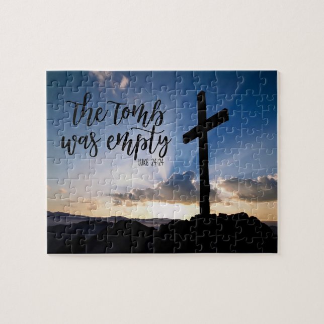 Das Grab war leeres Jigsaw Puzzle (Horizontal)