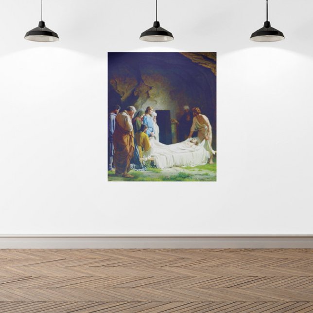 Das Gräben Jesu von Carl Heinrich Bloch 1873 Poster (Von Creator hochgeladen)