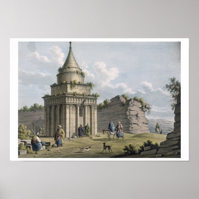 Das Grabmal von Absalom, Jerusalem, Pub von Willia Poster (Vorne)