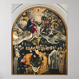 Das Grabmal von Graf Orgaz Poster