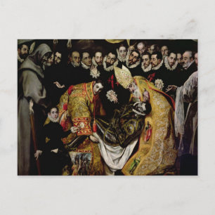 Das Grabmal von Graf Orgaz Postkarte