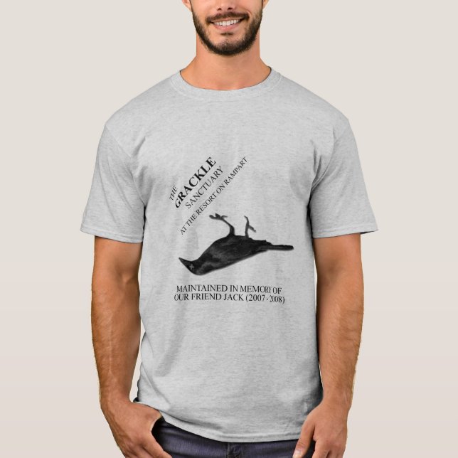 Das Grackle Schongebiet T-Shirt (Vorderseite)
