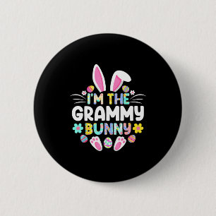 Das Grammy-Häschen lustiger Ostertag Familien-Matc Button