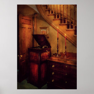 Das Gramophon in der Ecke Poster