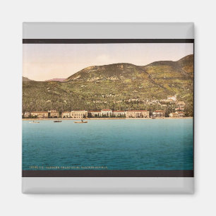 Das Grand Hotel, Gardone, Garda, See von, Italien Magnet