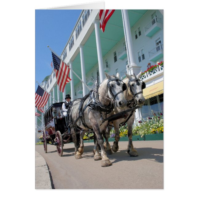 Das Grand Hotel - Mackinac Island, Michigan (Vorne)