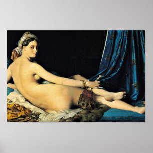 Das Grand Odalisque, das Français La Grande Odalis Poster