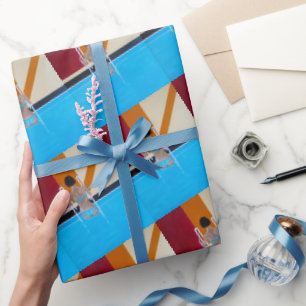 Das Grand Resort Gemälde von Alfred Fox Geschenkpapier
